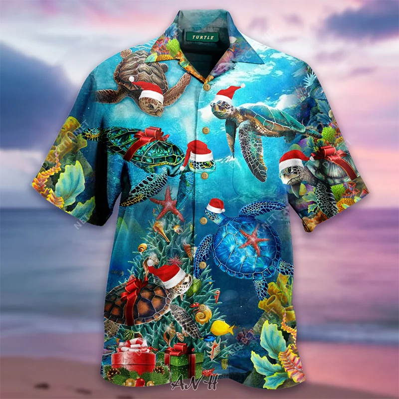 De vară pentru Bărbați Cămăși Hawaiiene Casual de Călătorie Rever Topuri Bărbați Doamnelor Vacanta pe Plaja de Moda Camasi Masculine Supradimensionate Bluza