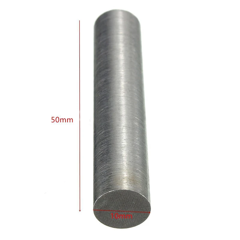 Tungsten Bara 50mm Înaltă Puritate De 99,95% Tungsten Tija de Metal Rotund Tungsten Bar Pentru Forme și Instrumente Scule electrice Accesorii