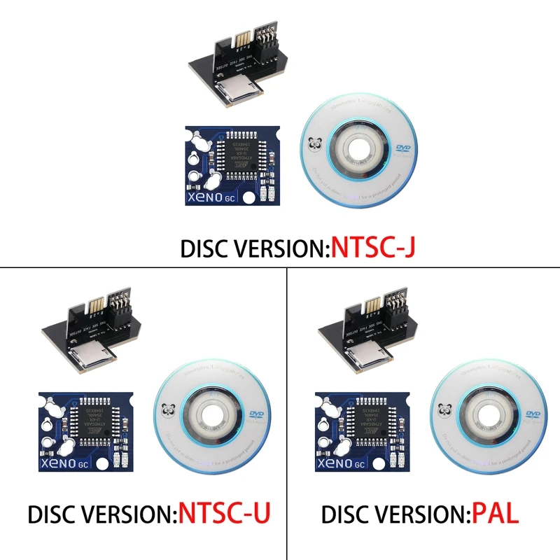 SD2SP2 Micro SDCard Adaptor Mini Disc DVD cu Xeno GC Chip pentru NGC NTSC Joc Jocuri Console Accesorii