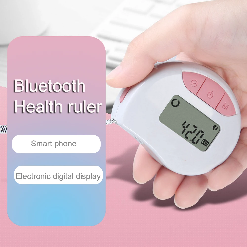 Bluetooth Digital Corpul Bandă de Măsurare Digitale 150cm Sănătate Band Bandă Conducător CONDUS Copiii Înălțime Sânii Circumferința Liniar